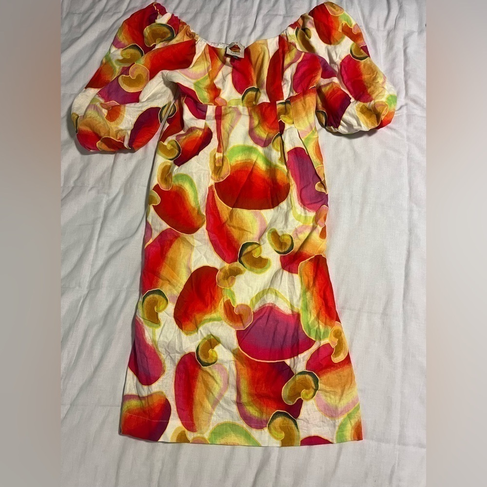 FARM Rio Cashew Juice Midi Dress - Picture 2 of 5